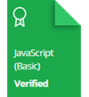 Javascript (Basic) Certificate